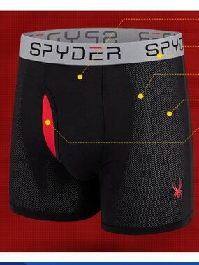 Spyder Performance Boxer Briefs - 8 pk 36-38 Large